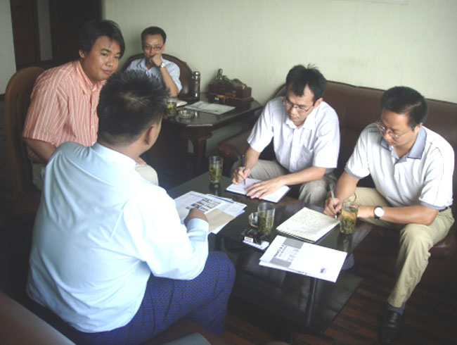 祝賀！！2010年8月佛蘭空間膜結構與緬甸簽訂長期合作關系項目